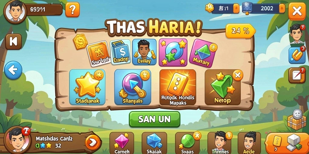 dora77 - Mode permainan kompetitif yang menantang.